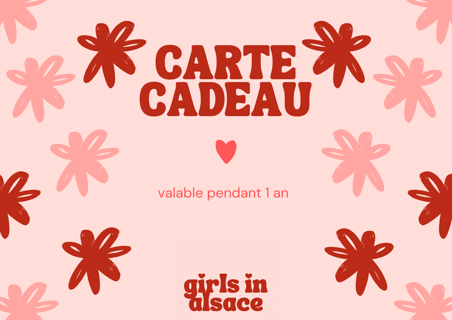 Carte cadeau Girls In Alsace đ