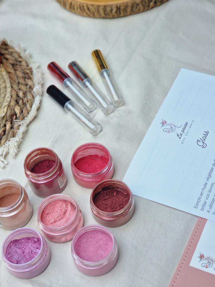 Atelier création de gloss avec La Pause des Colibris à Barthenheim le 4/12 💄