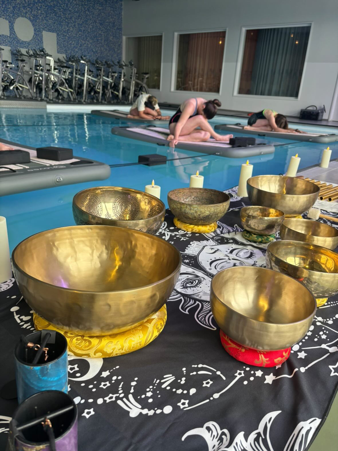 Soirée Yin Yoga avec Kat et Apéro chez Banana Café à Wittenheim le 5/08 ✨🌊