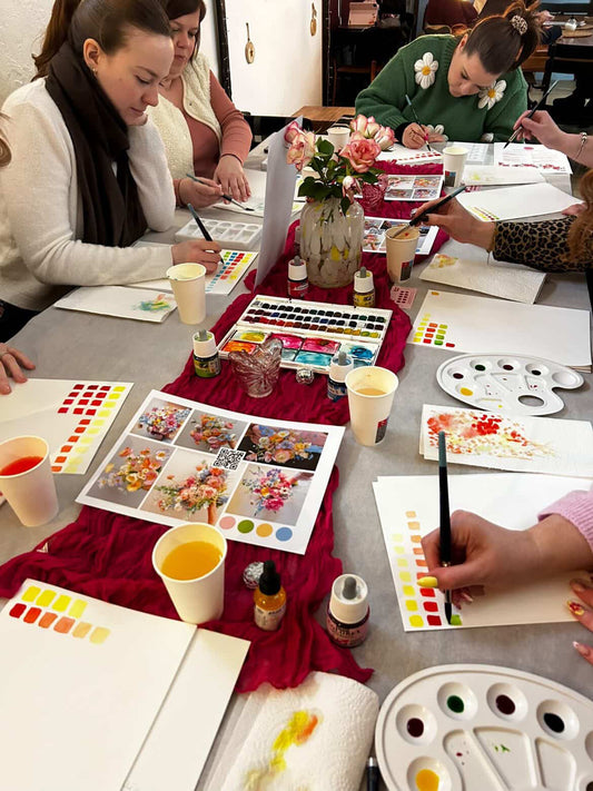 Atelier d’initiation à l’aquarelle avec Abigail le 25/08 à Banana Café à Wittenheim