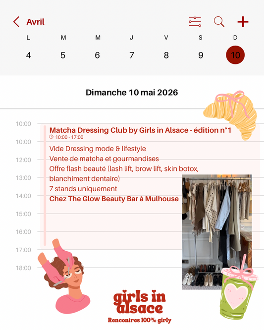 Matcha Dressing Club le 10/05 à Mulhouse 🛍️